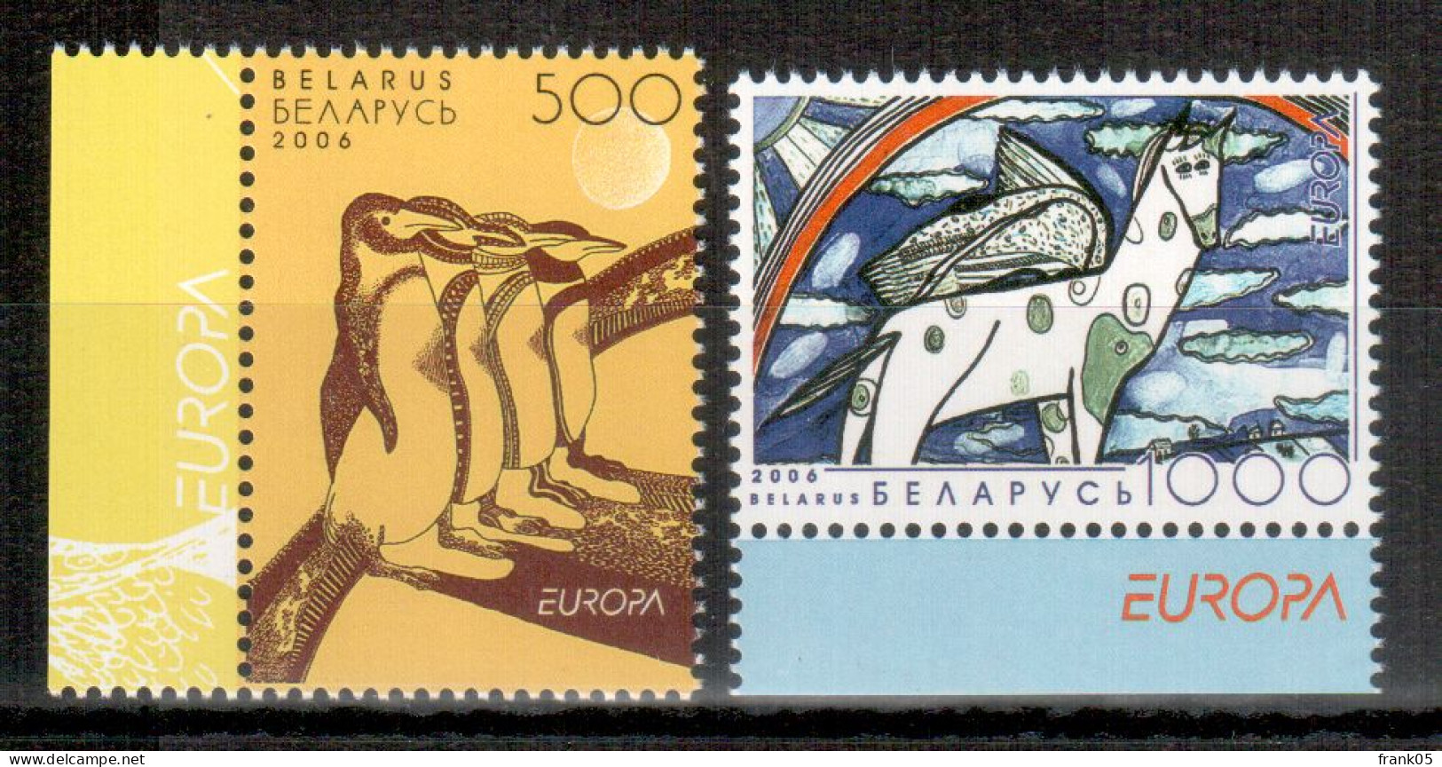 Weissrussland / Belarus / Biélorussie 2006 Satz/set EUROPA ** - 2006