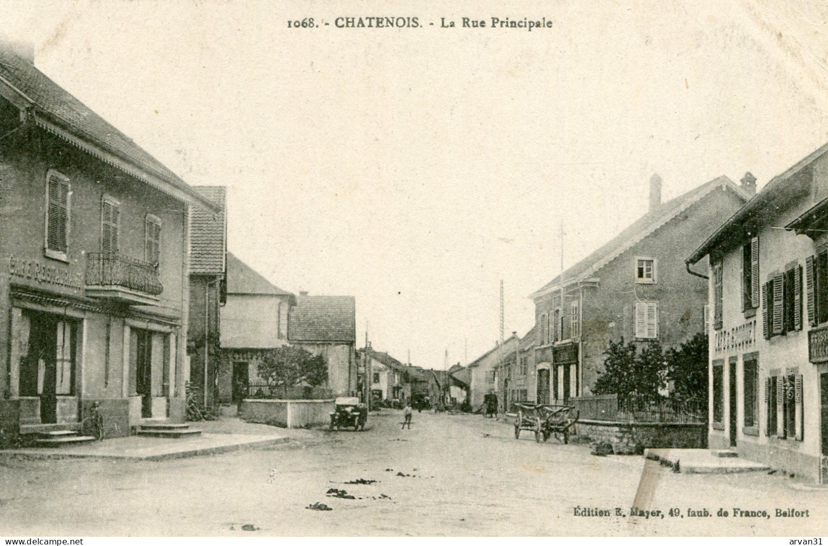 CHATENOIS - RUE PRINCIPALE - - Châtenois-les-Forges