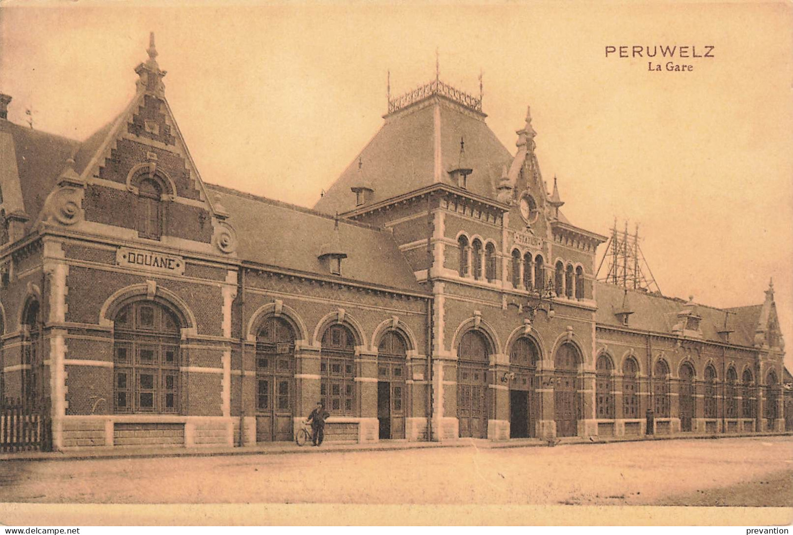 PERUWELZ - La Gare - Carte Circulé Vers Pecq - Péruwelz