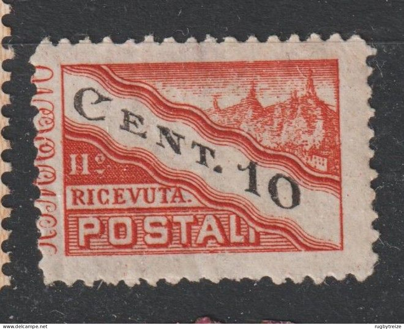 6266 SAINT MARIN SAN MARINO 1946 RICEVUTA POSTAL - Parcel Post Stamps