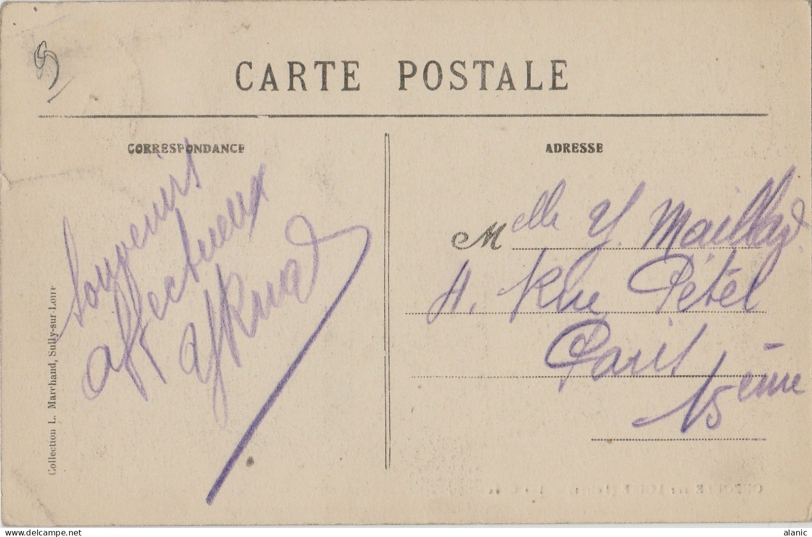 CPA-45- OUZOUER Sur LOIRE-LES GUES -  -CIRCULEE-  1948-TBE EDITION L.MARCHAND - Ouzouer Sur Loire