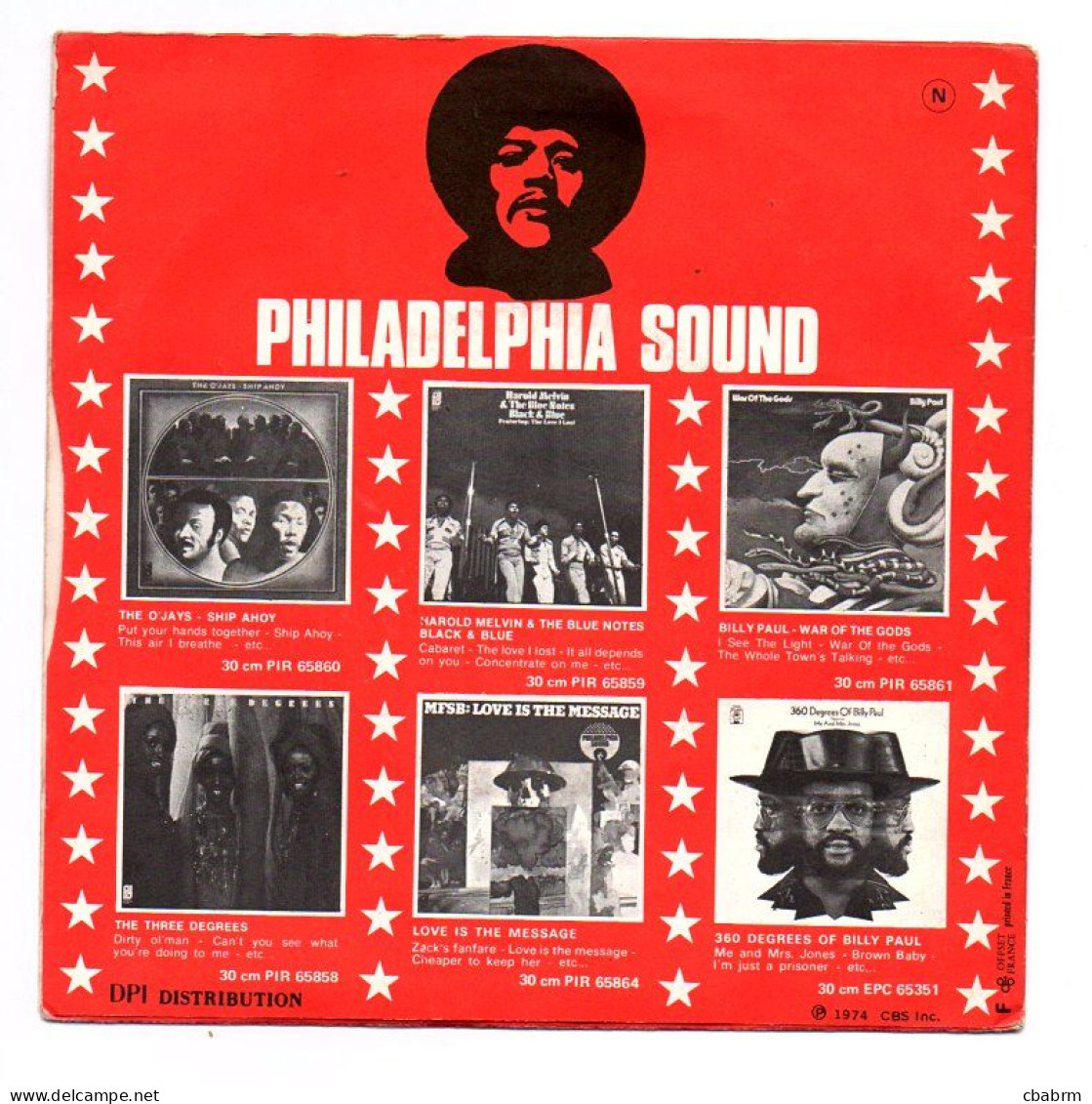 SP 45 TOURS BILLY PAUL I WAS MARRIED 1973 FRANCE PIR 2225 - Soul - R&B