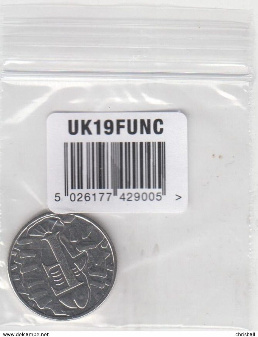 Great Britain UK 10p Coin 2019 A-Z (F - Fish) - 10 Pence & 10 New Pence