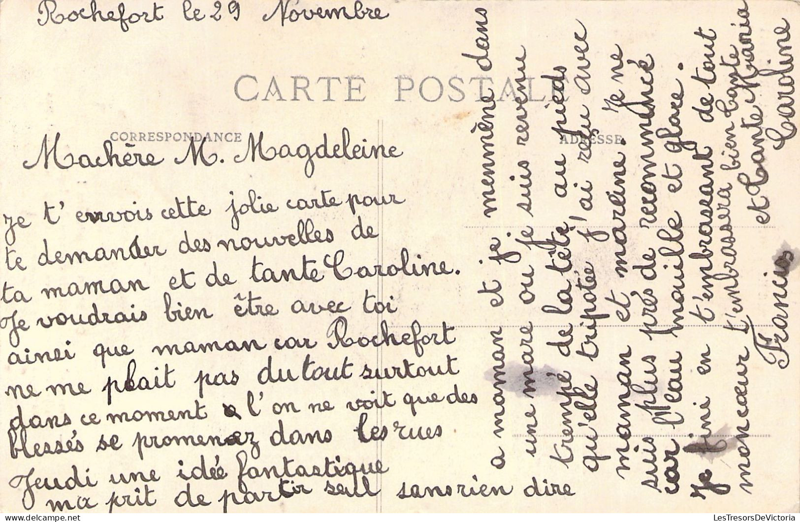 MILITARIA - Guerre 1914 - Question De Moeurs - Soldat écossais Au Champs De Bataille - Carte Postale Ancienne - Humour