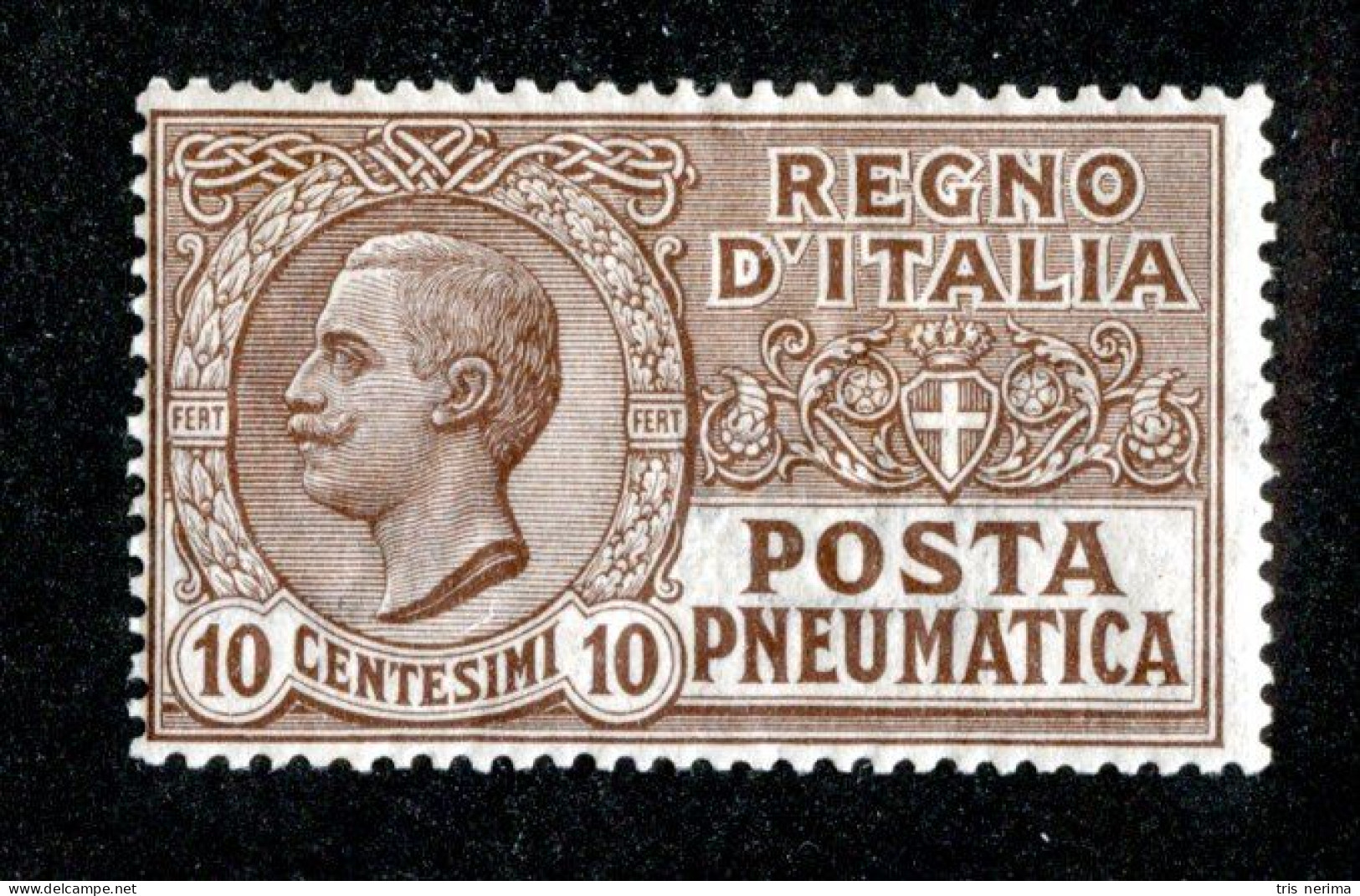 ( 472 Italy) 1913 Scott# D1 M* - Lower Bid- Save 20% - Pneumatic Mail