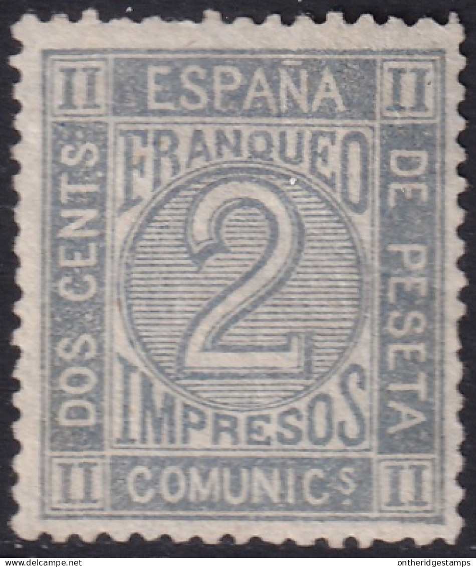 Spain 1872 Sc 176 Espana Ed 116 Yt 115 MNG(*) - Nuevos