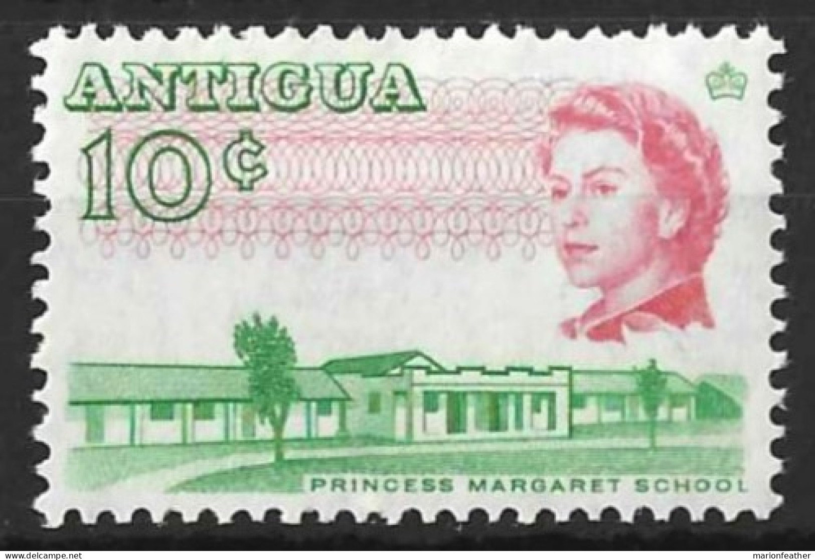 ANTIGUA....QUEEN ELIZABETH II...(1952-22..)......" 1966.."....10c......SG187......MNH... - 1960-1981 Ministerial Government