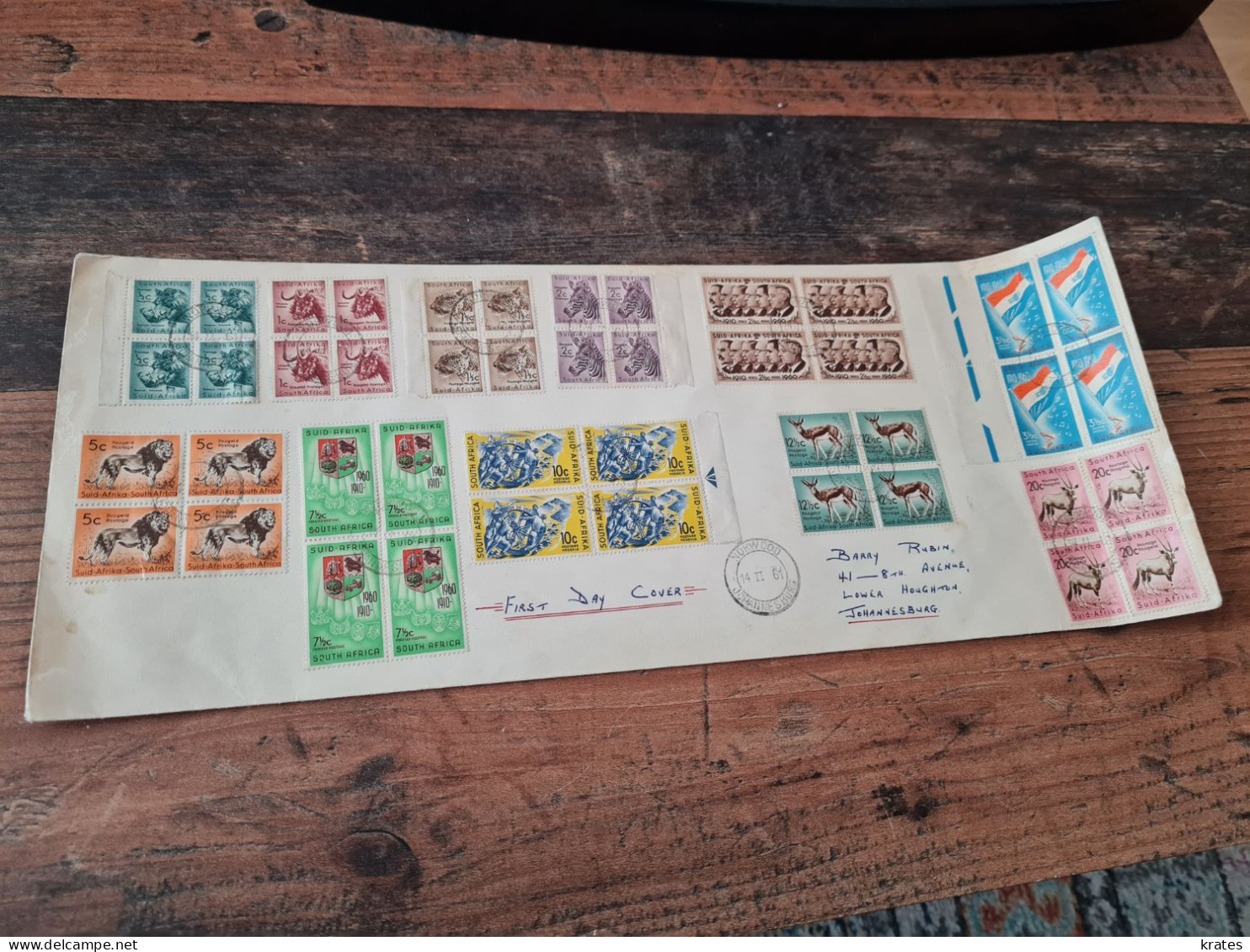 Old Letter - South Africa, FDC...38 X 15 Cm ! - FDC