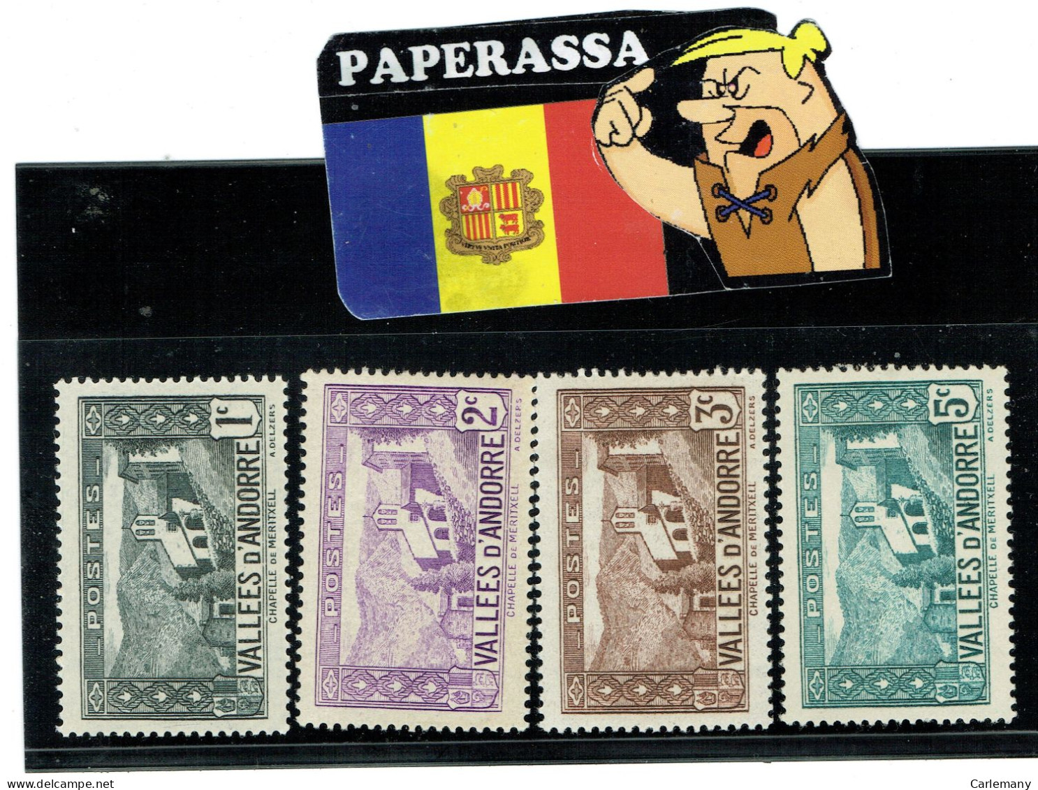 ANDORRA FR YVERT  24/27   NEUFS *** - Franking Machines (EMA)