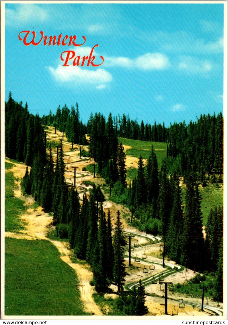 Colorado Winter Park The Alpine Slide - Rocky Mountains