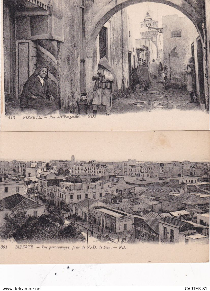 CPA//2765......5 CPA TUNISIE ...BIZERTE - 5 - 99 Postcards
