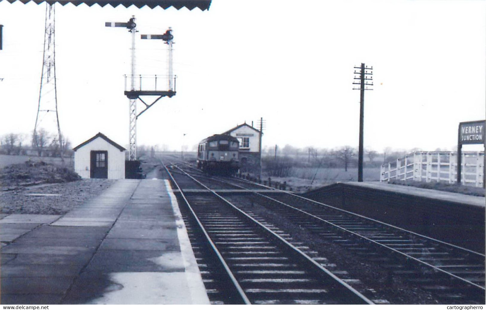 Buckinghamshire Verney Junction Train Railway Station Lot Of 13 Photos 9 X 14 Cm - Buckinghamshire