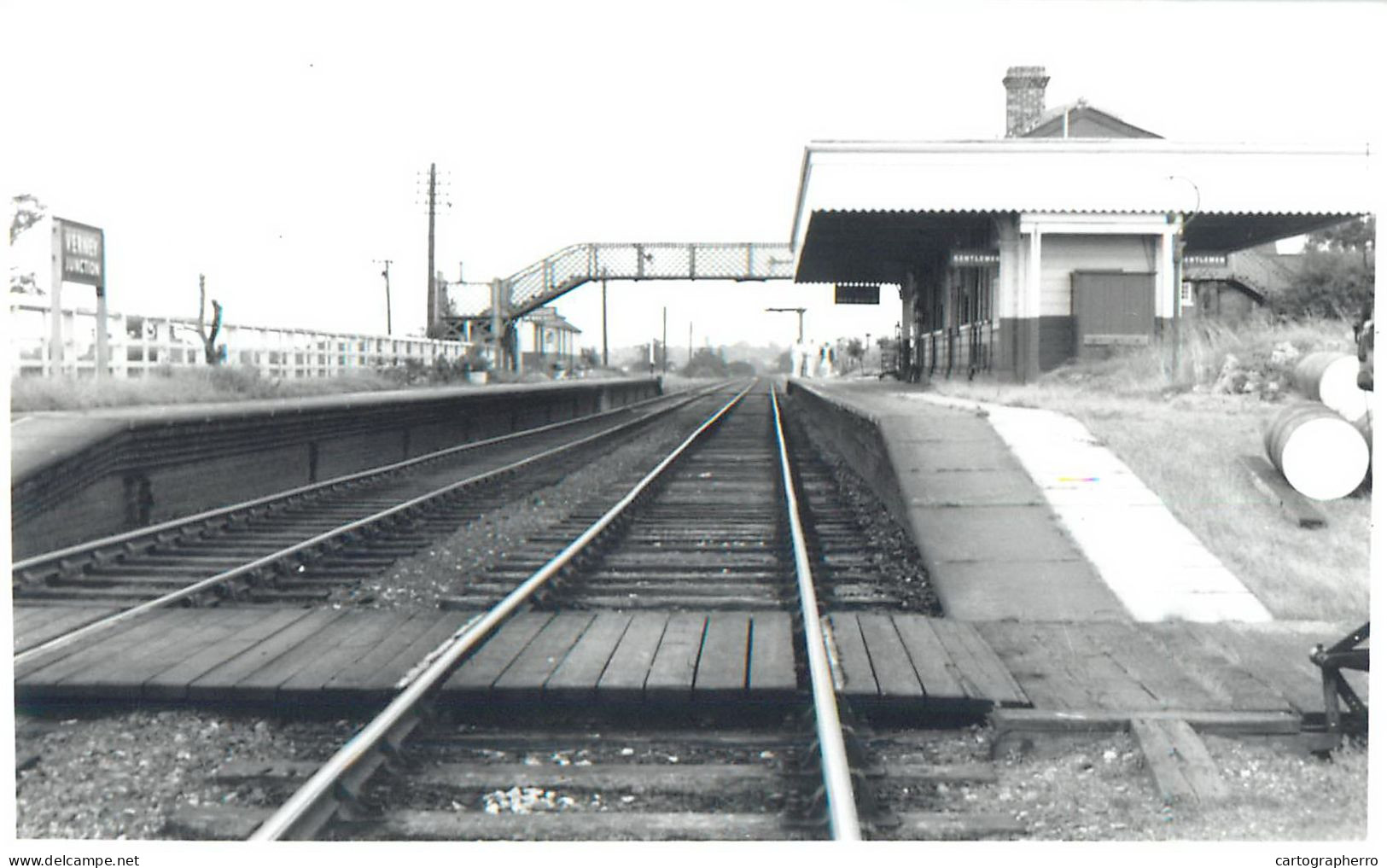 Buckinghamshire Verney Junction train railway station lot of 13 photos 9 x 14 cm