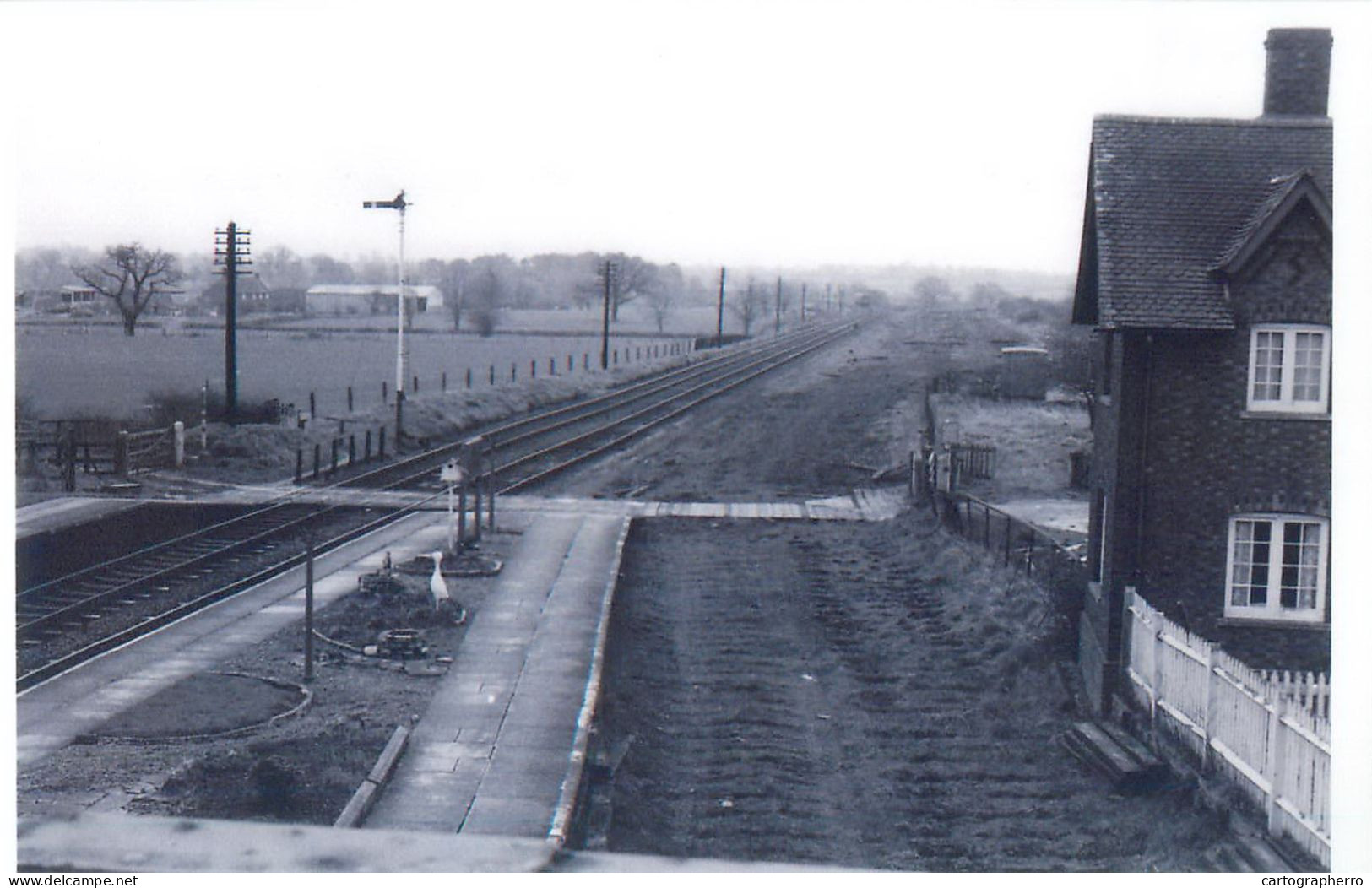 Buckinghamshire Verney Junction train railway station lot of 13 photos 9 x 14 cm