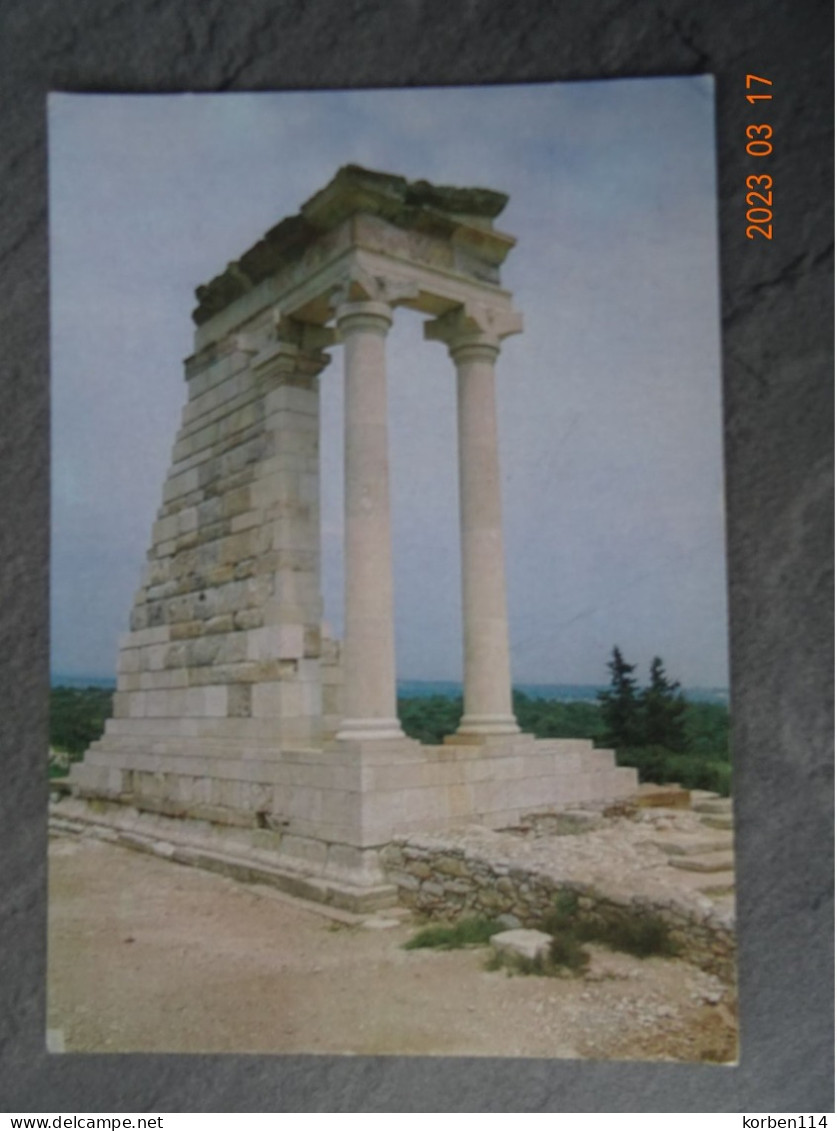 THE TEMPLE OF APOLLO AT KOURION - Chypre