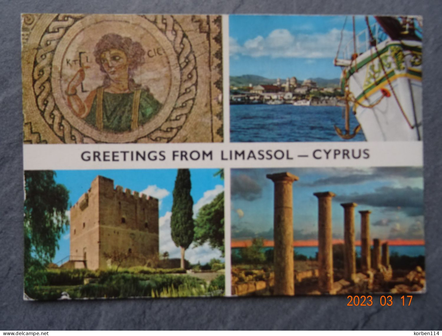 GREEETINGS FROM LIMASSOL - Chypre