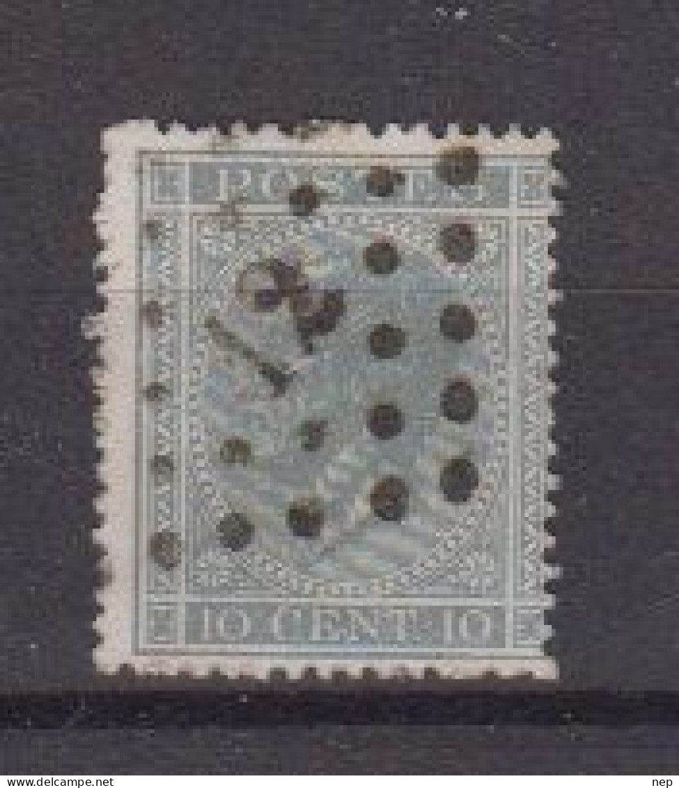 BELGIË - OBP - 1865/66 - Nr 17A (T/D 15) - (PT 12 - ANVERS)  - Coba  + 1.00€ - Puntstempels