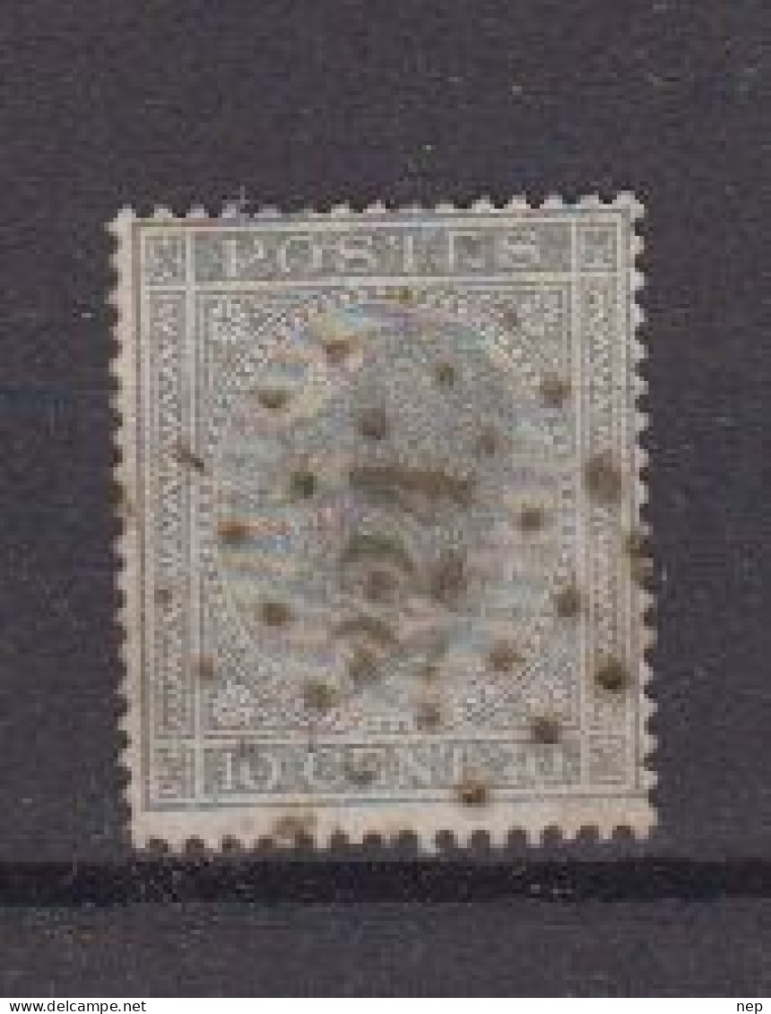 BELGIË - OBP - 1865/66 - Nr 17 A (T/D 15) - (PT 224 - LOOCHRISTY)  - Coba  + 15.00€ - Postmarks - Points