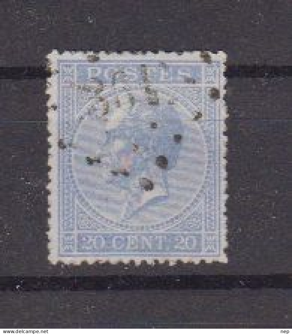 BELGIË - OBP - 1865/66 - Nr 18 A (T/D 15) - (PT 361 - TIRLEMONT)  - Coba  + 2.00€ - Punktstempel