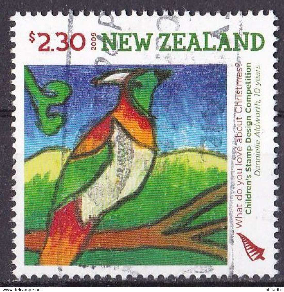 Neuseeland Marke Von 2009 O/used (A3-17) - Oblitérés