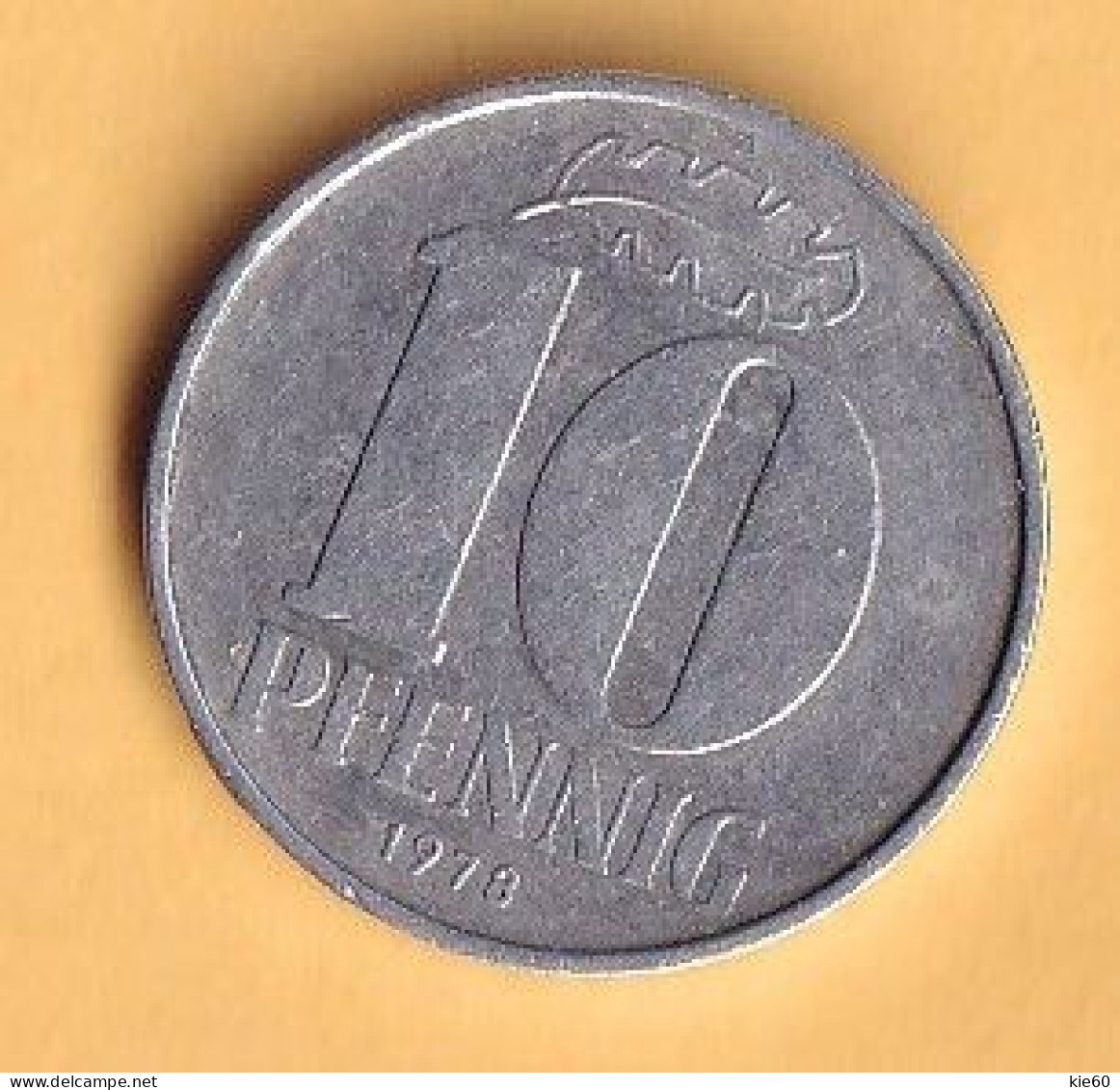 Germany  - 1978 - 10 Pfennig.. - KM10 - 10 Pfennig