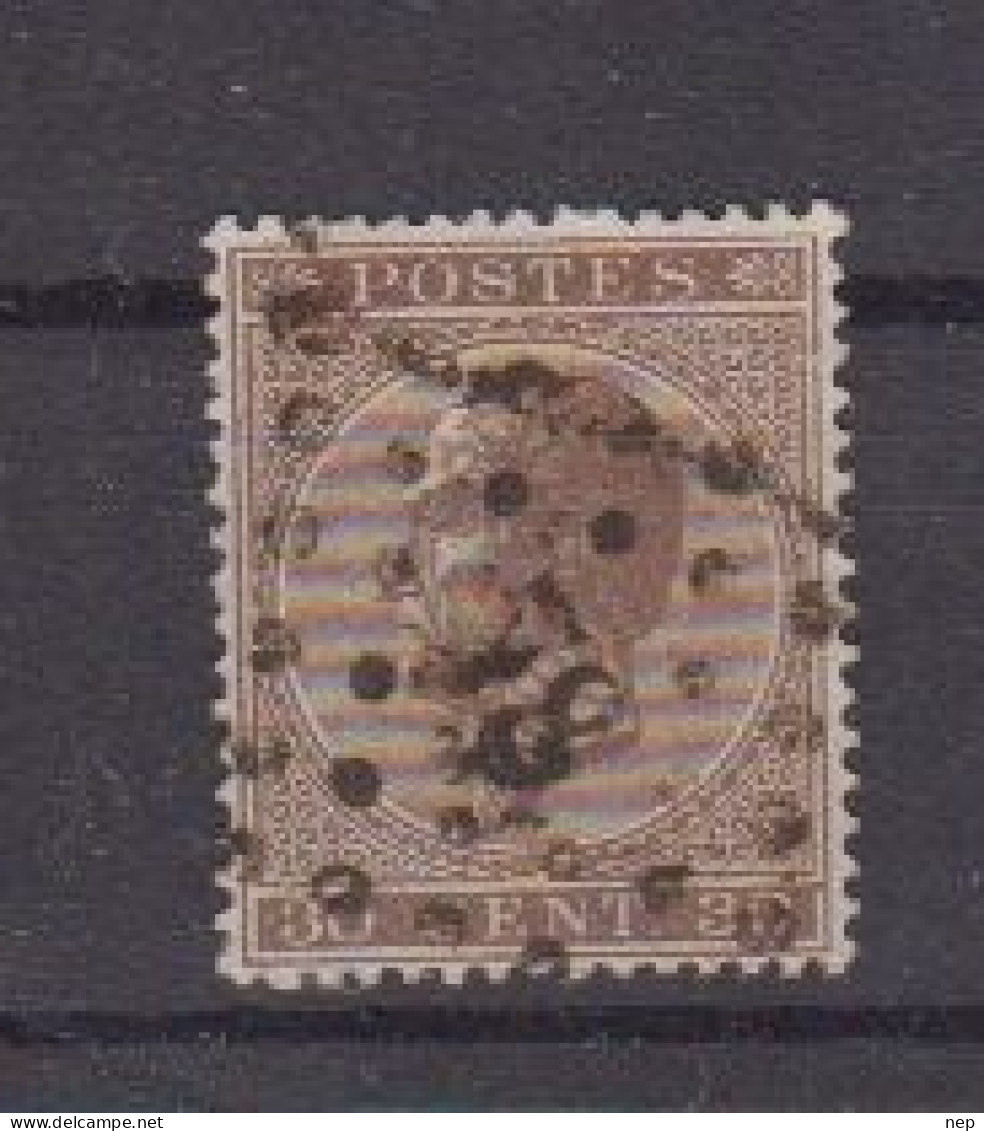 BELGIË - OBP - 1865/66 - Nr 19A (T/D 15) - (PT 78 - CHATELINEAU ; CHATELET) + Coba 2.00€ - Puntstempels