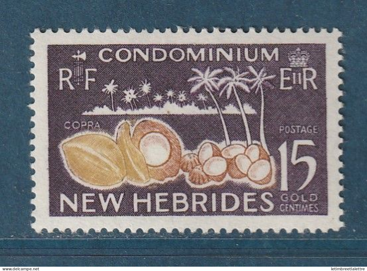 Nouvelles Hébrides - YT N° 203 * - Neuf Avec Charnière - 1960 1980 - Unused Stamps