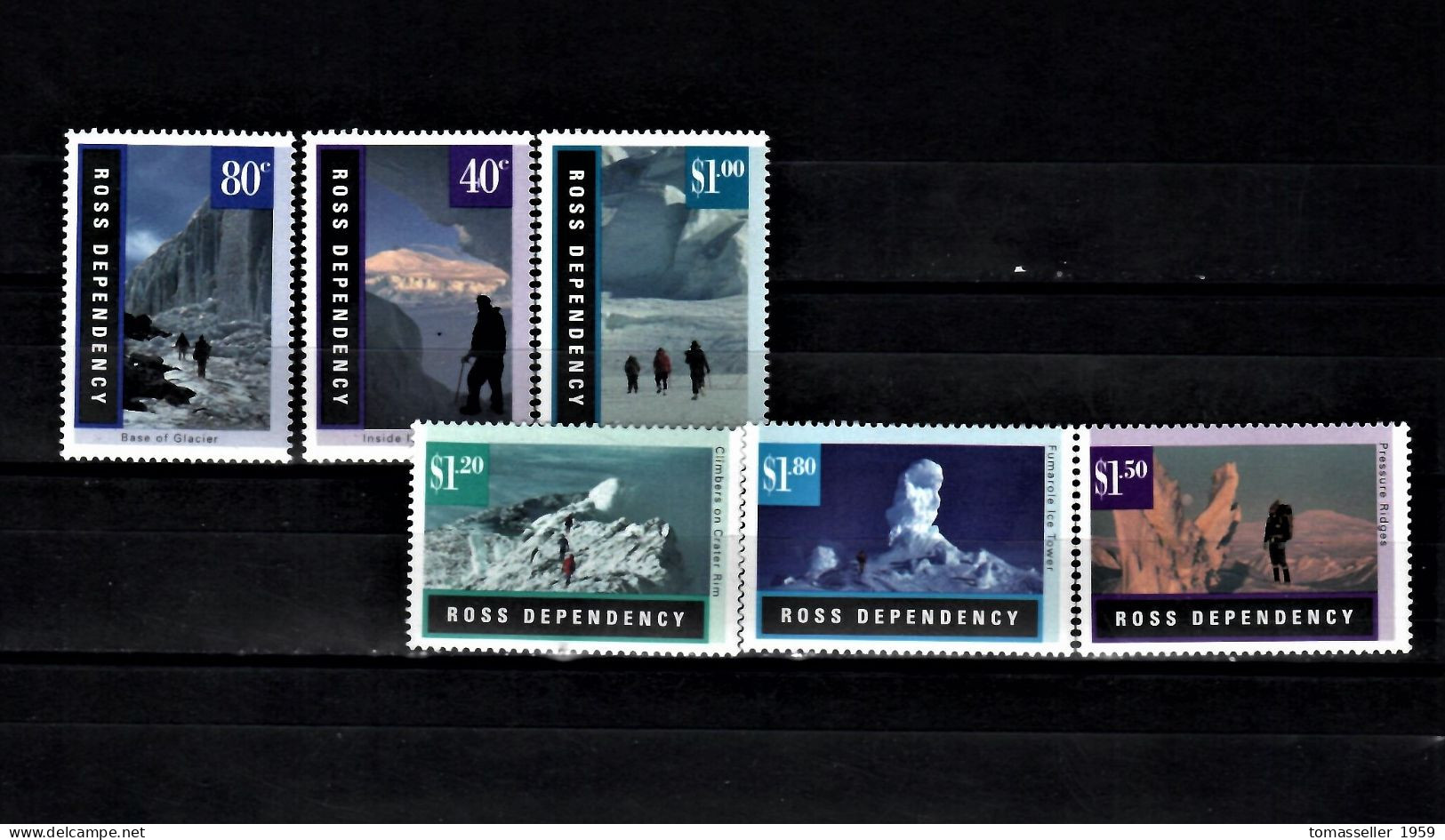 Ross Dependency (New Zealand)-1996 Landscapes-6v.MNH** - Unused Stamps