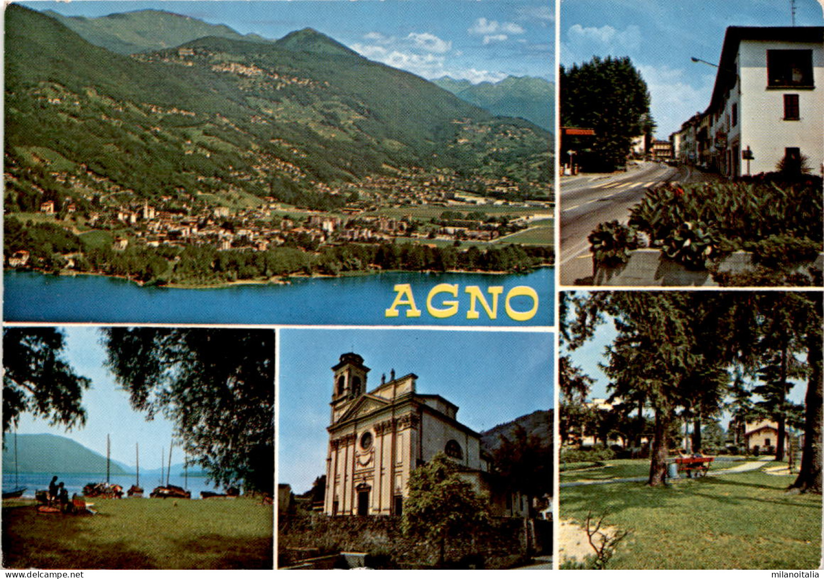 Agno - 5 Bilder (18813) * 4. 11. 1987 - Agno