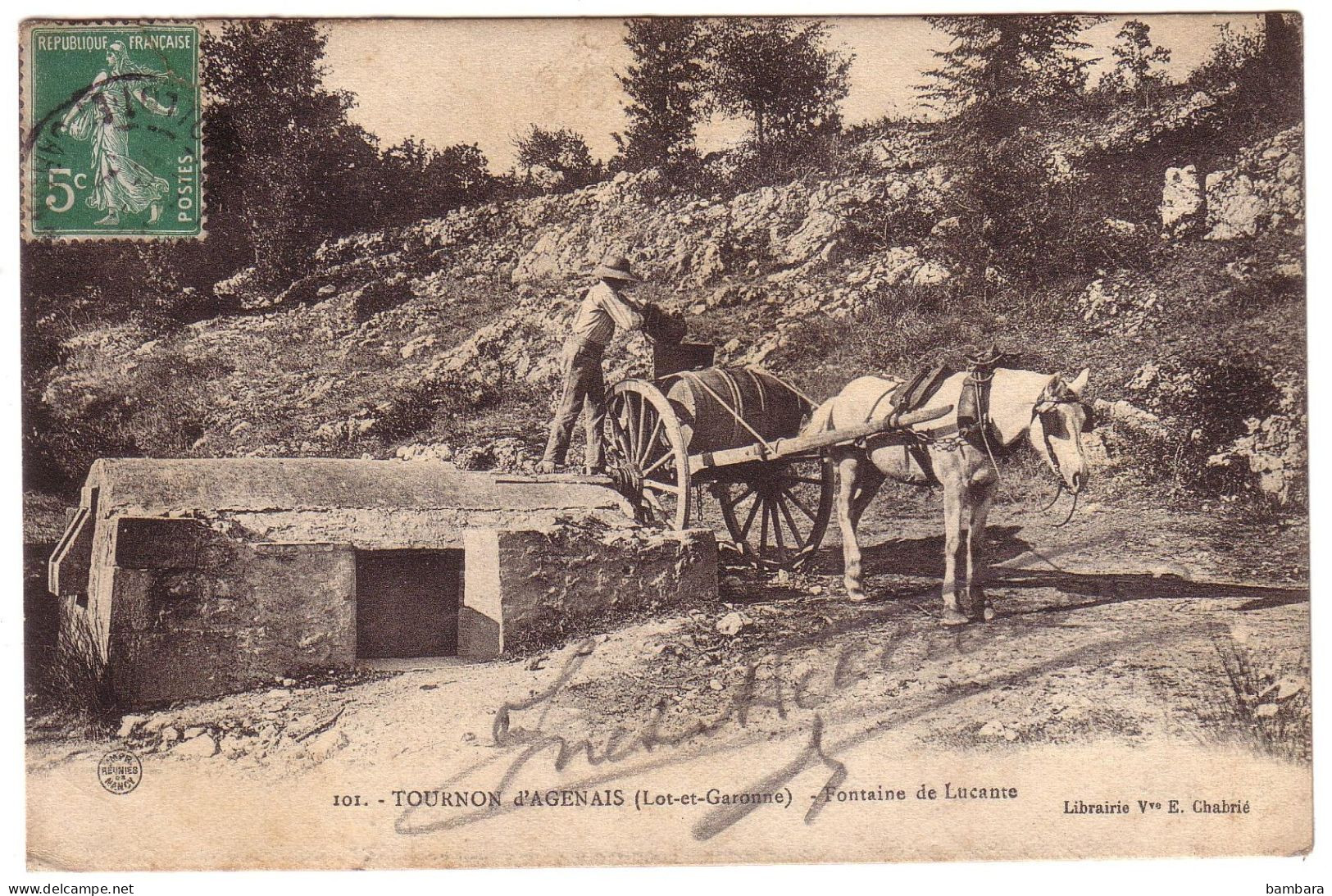 TOURNON D'AGENAIS - Fontaine E Lucante. - Tournon D'Agenais