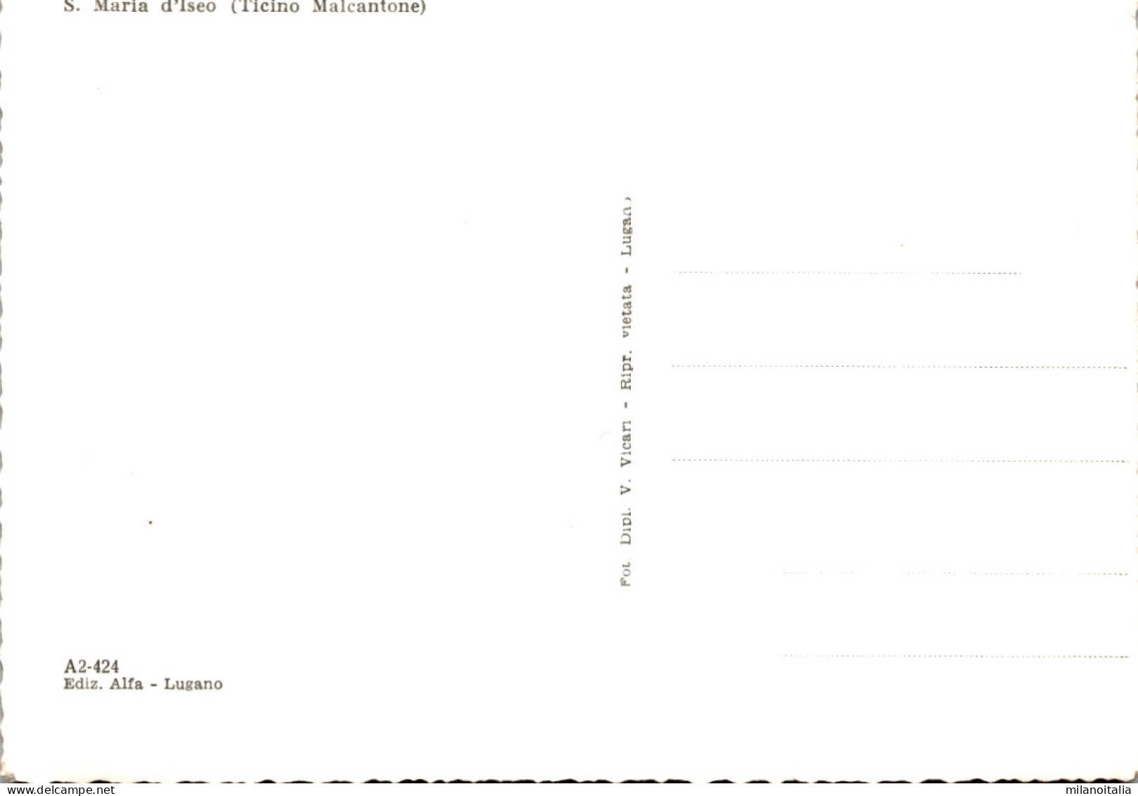 S. Maria D'Iseo - Malcantone (A2-424) - Malcantone