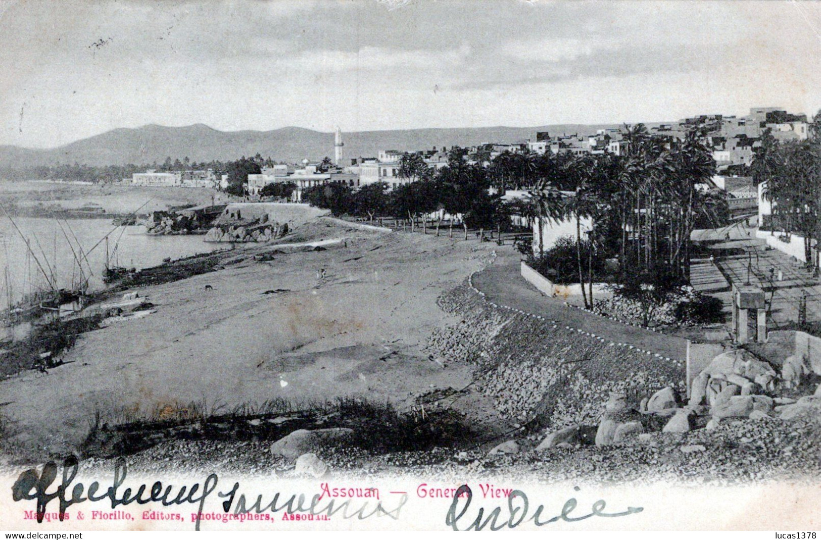 ASSOUAN / GENERAL VIEW / 1906 - Asuán