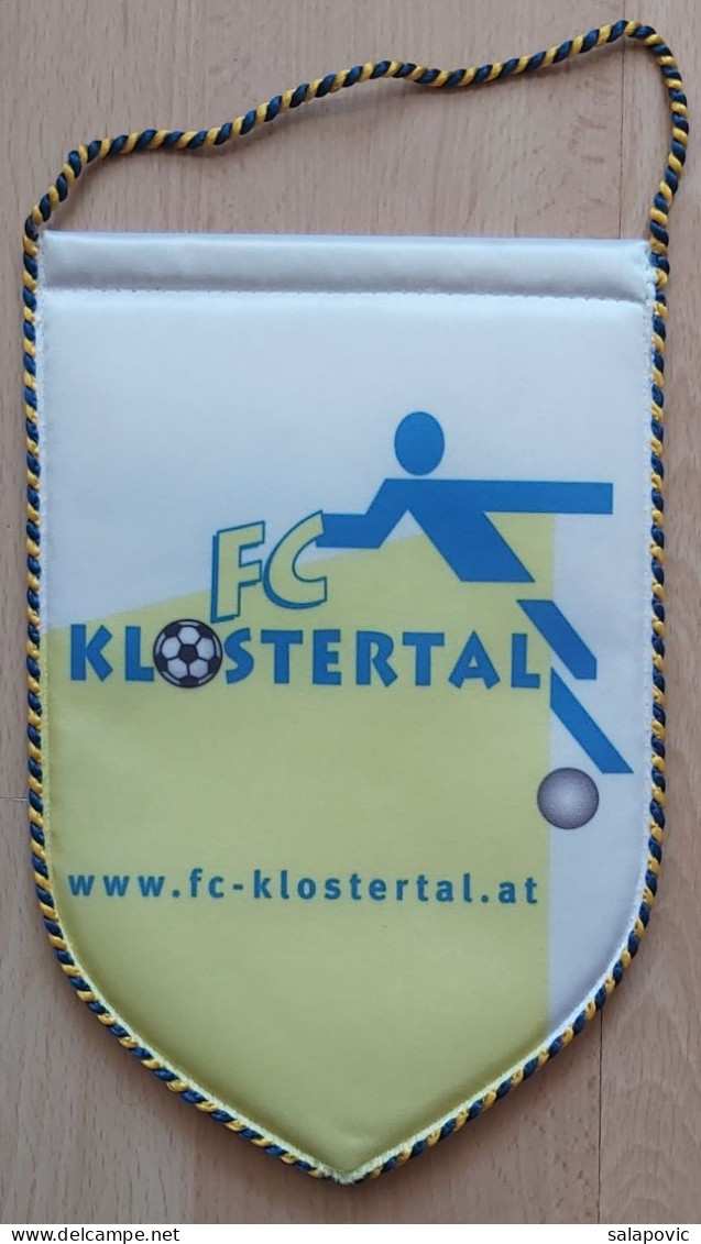 FC Klostertal Austria Football Club SOCCER, FUTBOL, CALCIO  PENNANT, SPORTS FLAG ZS 2/19 - Kleding, Souvenirs & Andere