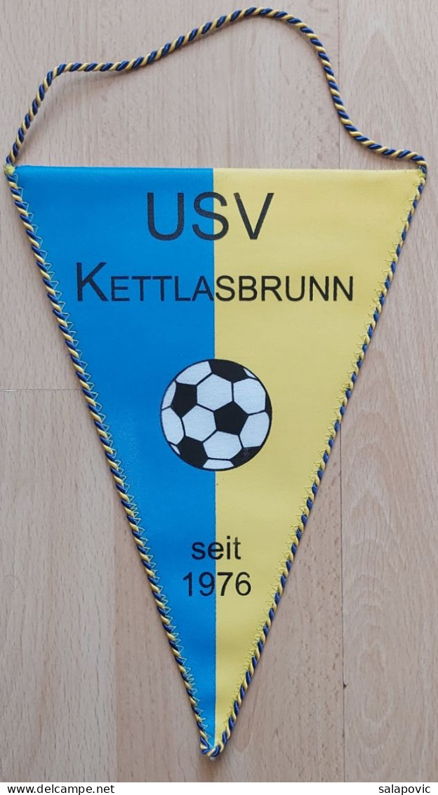 USV Kettlasbrunn Austria Football Club SOCCER, FUTBOL, CALCIO  PENNANT, SPORTS FLAG ZS 2/19 - Apparel, Souvenirs & Other
