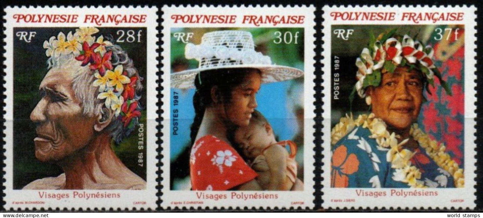 POLINESIE FR. 1987 ** - Unused Stamps