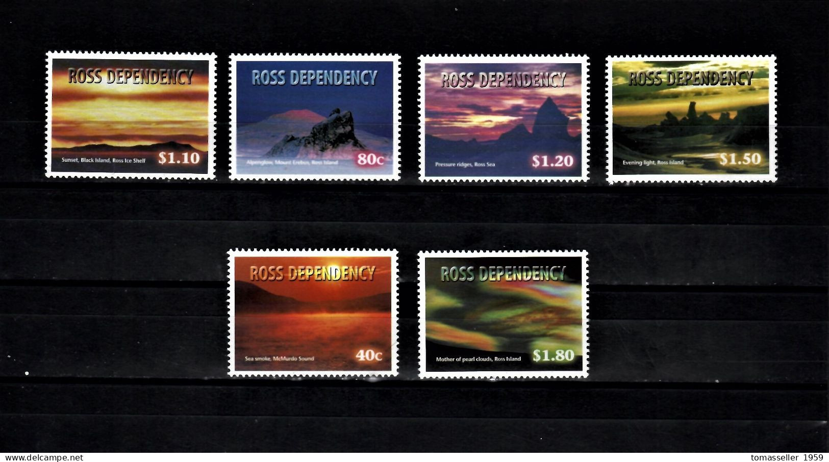 Ross Dependency (New Zealand)- 1999 Night Skies -6v.MNH** - Unused Stamps