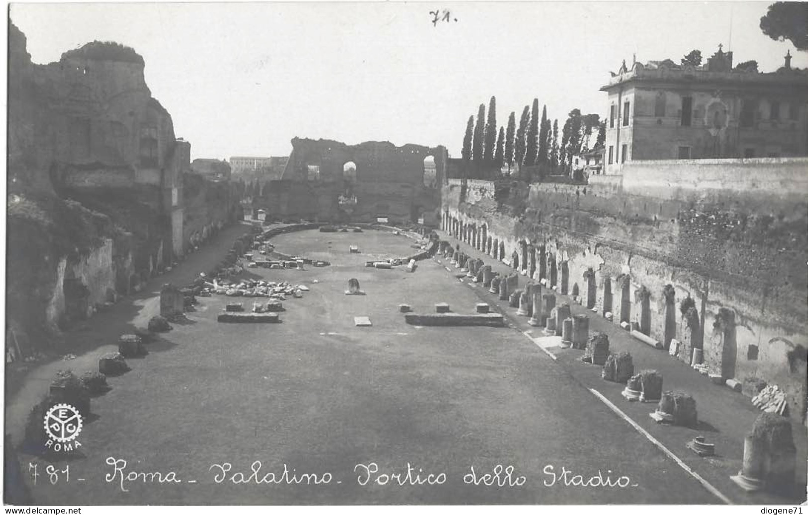 Roma Palatino Portico Dello Stadio - Stadien & Sportanlagen