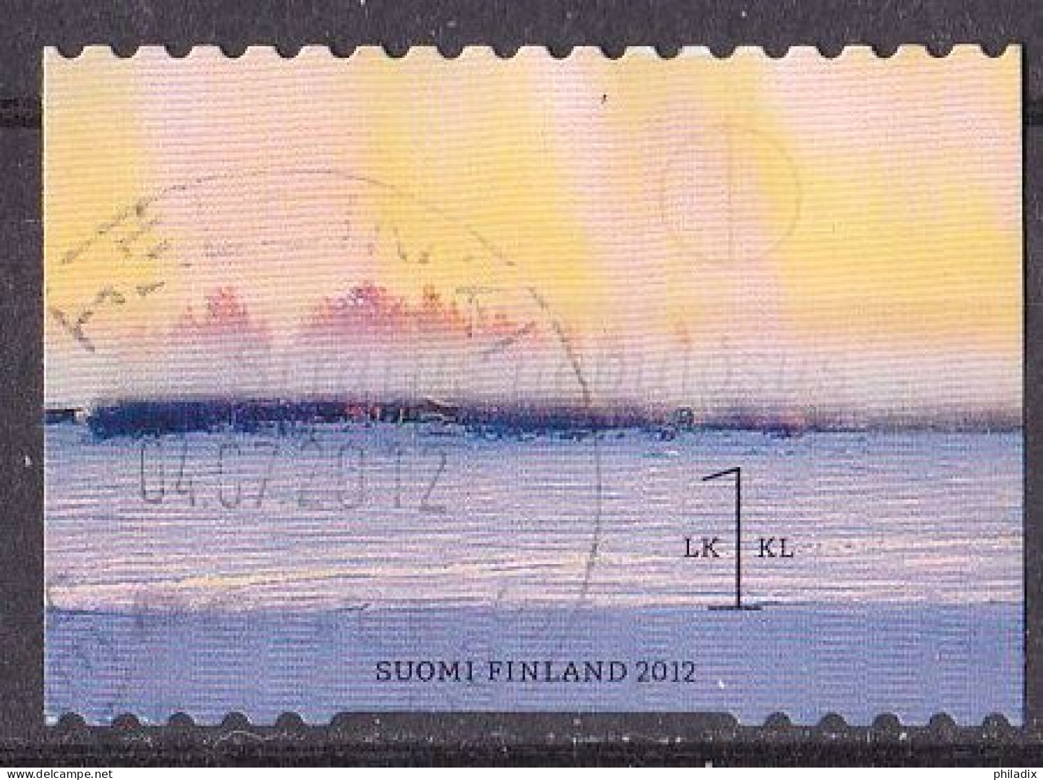 Finnland Marke Von 2012 O/used (A3-18) - Gebraucht