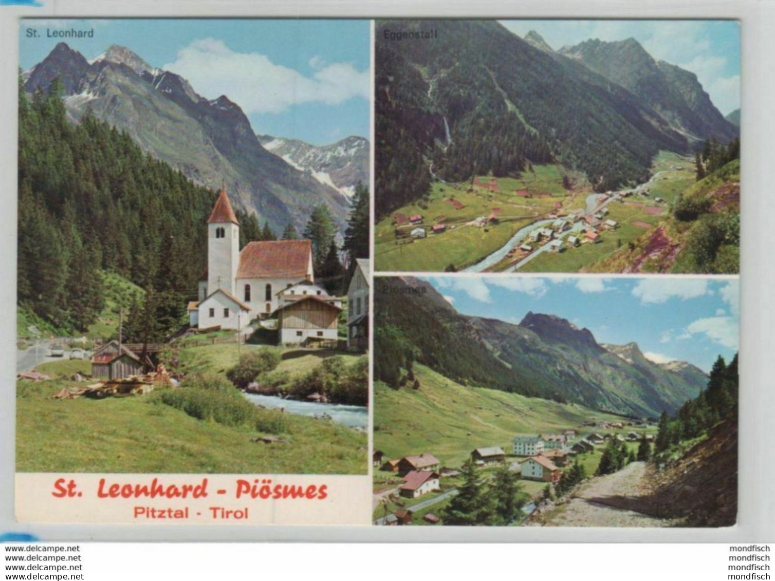 St. Leonhard - Piösmes 1974 - Pitztal