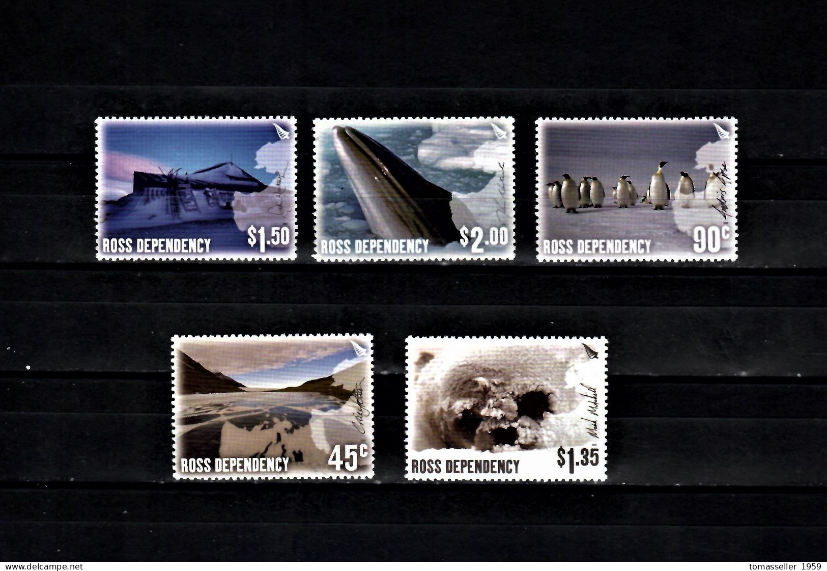 Ross Dependency (New Zealand)- 2005 Ross Dependency - Through The Lens  -5v.MNH** - Unused Stamps