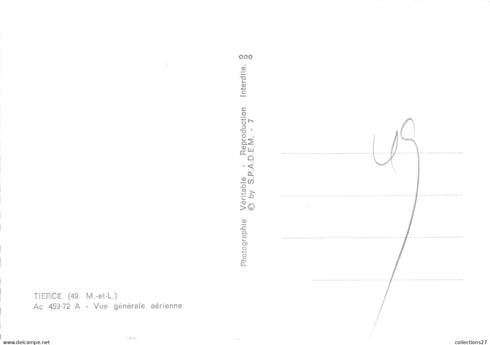 49-TIERCE-VUE GENERALE AERIENNE - Tierce