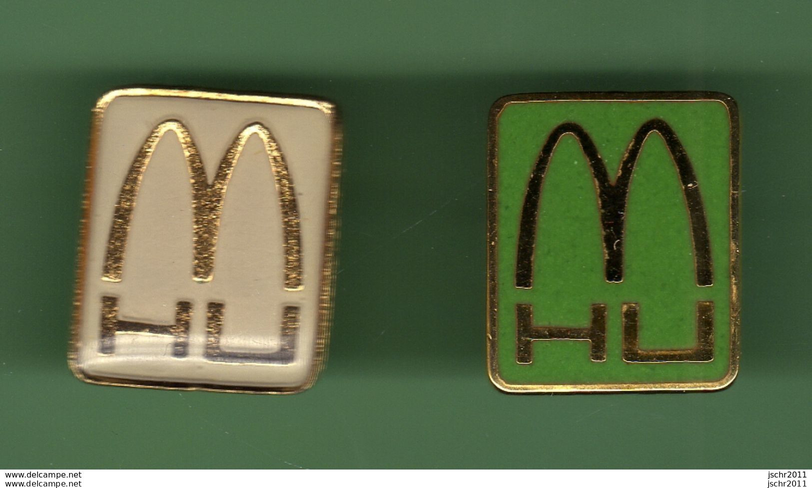 McDonald's *** HU *** Lot De 2 Pin's Differents *** 6001-2 - McDonald's