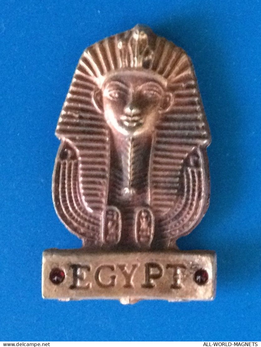 Ancient Egypt, Pharaoh Ramses King Metal Fridge Magnet, Souvenir, From Egypt - Toerisme