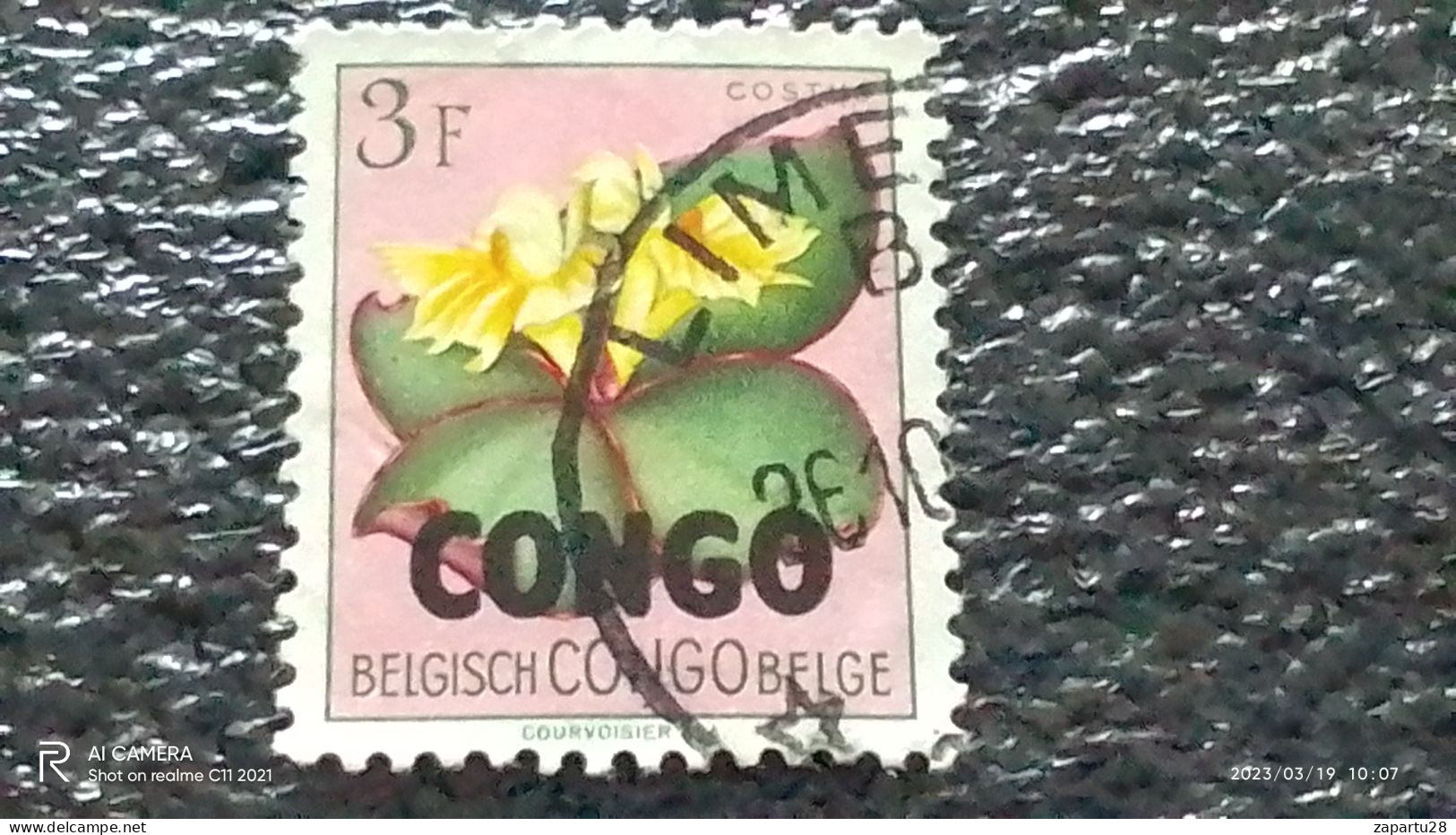 KONGO HALK CUMHURİYETİ-1960-70-      3FR     USED - Used Stamps