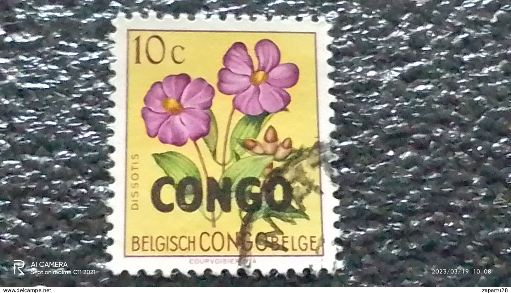 KONGO HALK CUMHURİYETİ-1960-70-      10C     USED - Oblitérés