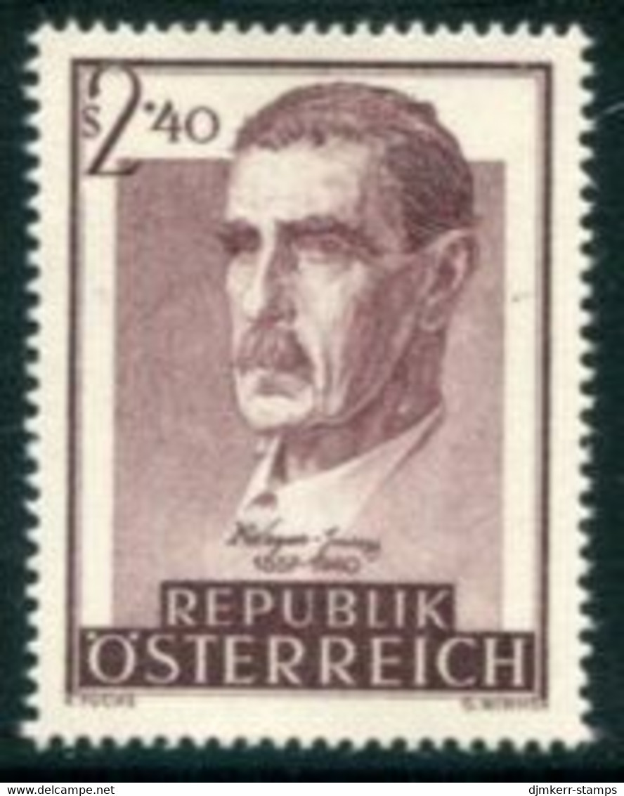 AUSTRIA 1957 Wagner-Jauregg Birth Centenary LHM / *.  Michel 1032 - Unused Stamps