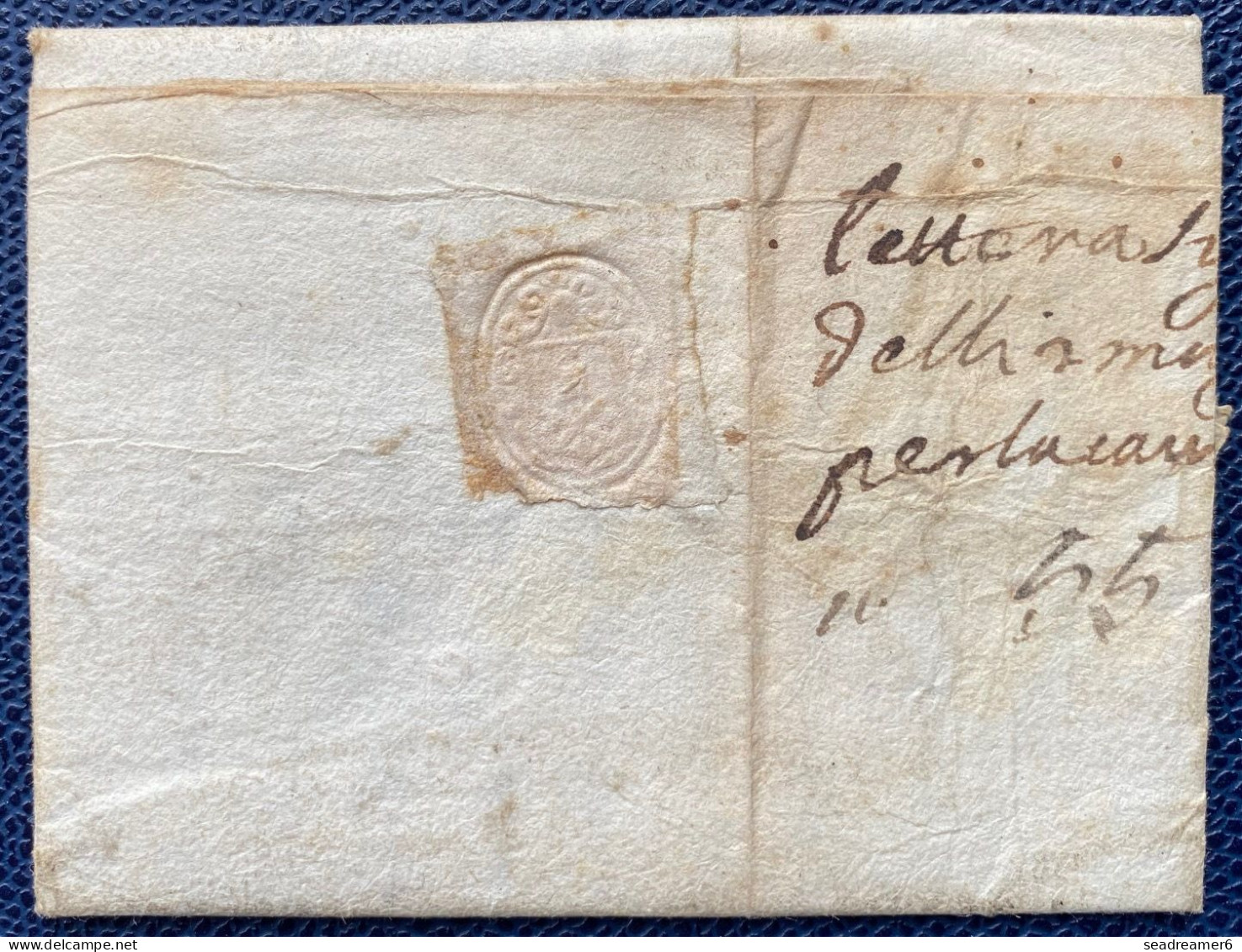 Lettre Du 3 Mai 1674 De NICE Pour PUGET (POGETTO) Sans Taxe Pas Courant Et TTB - ....-1700: Vorläufer