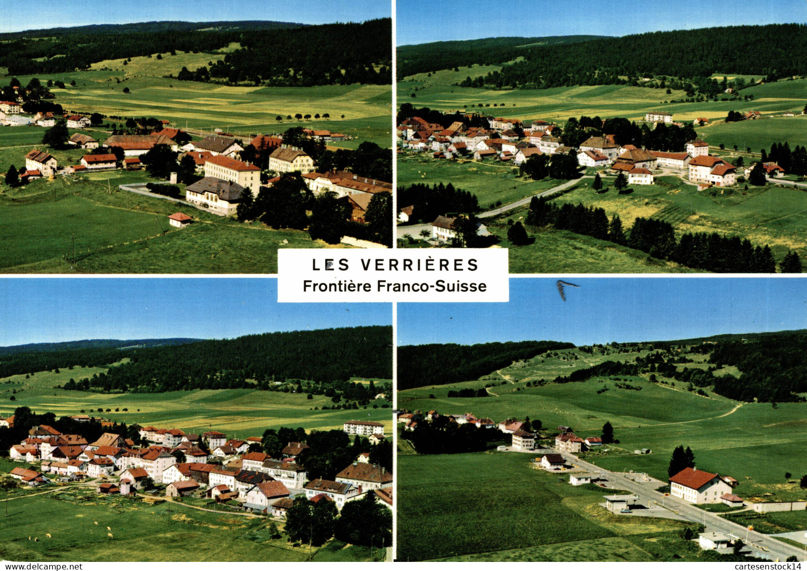 N°38919 Z -cpsm Les Verrières -multivues- - Les Verrières