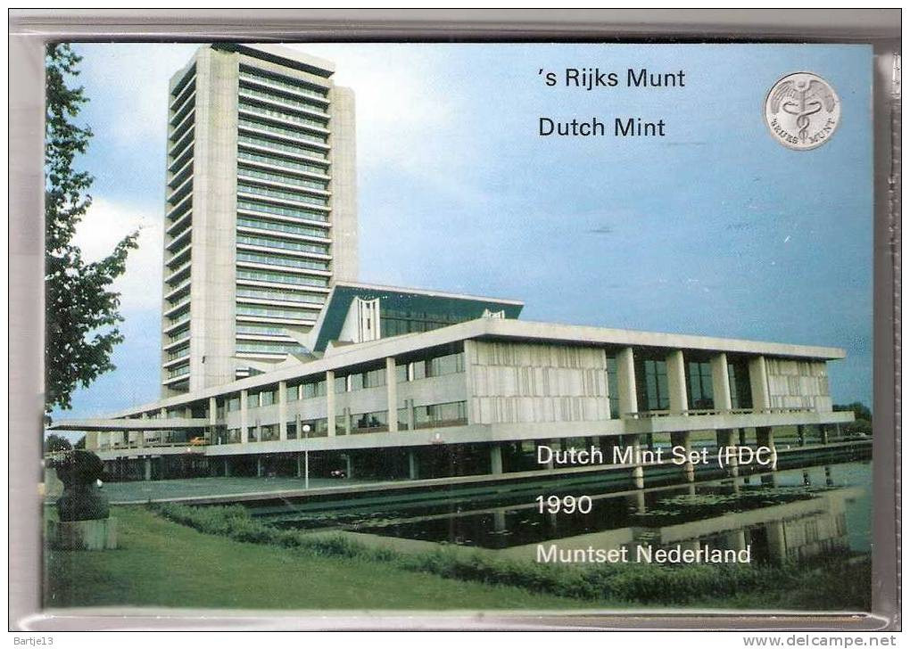 NEDERLAND FDC Set MUNTEN 1990  KONINGIN BEATRIX PROVINCIE NOORD BRABANT - [Sets Sin Usar &  Sets De Prueba