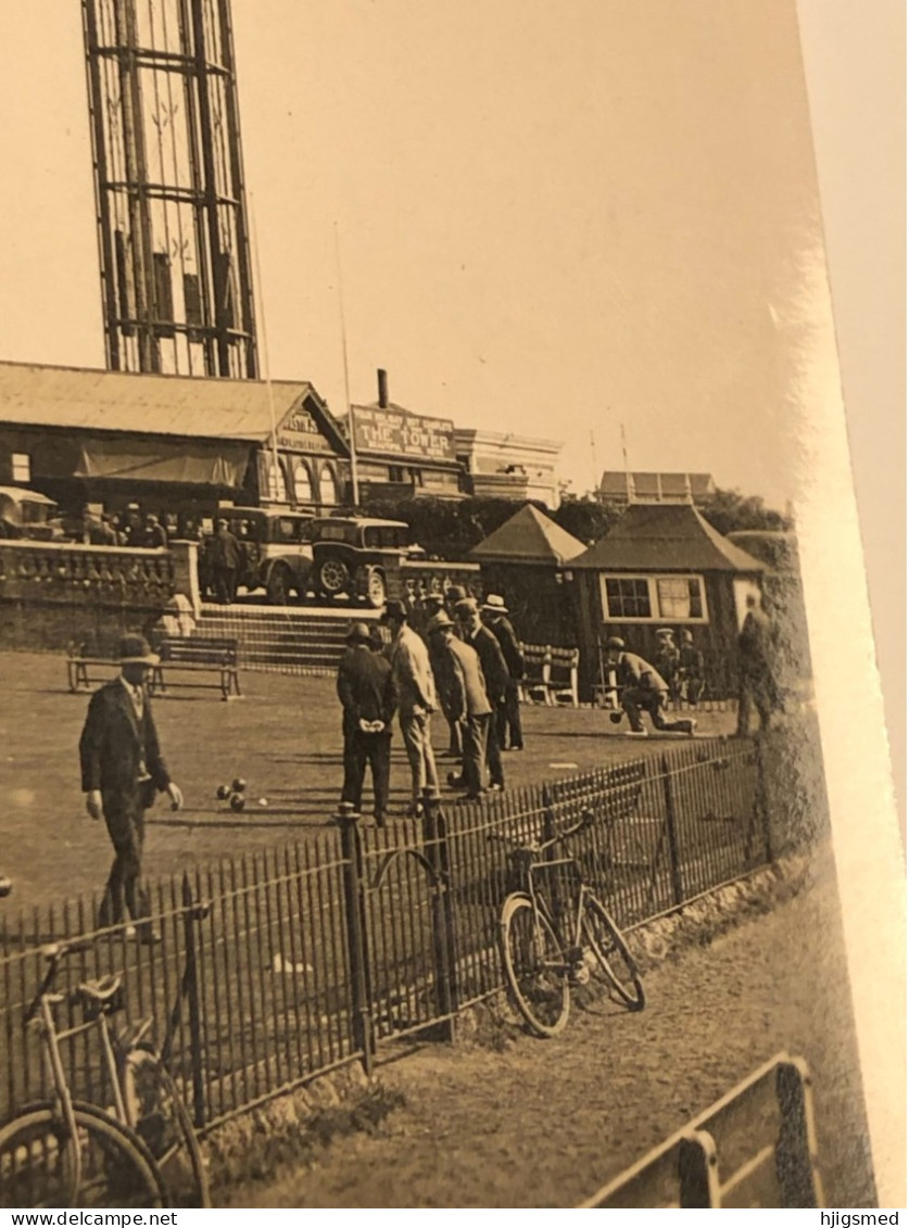 England United Kingdom Britain Great Yarmouth Playing Balls Ball Game Petanque Watch Tower RPPC 16007 Post Card POSTCARD - Great Yarmouth